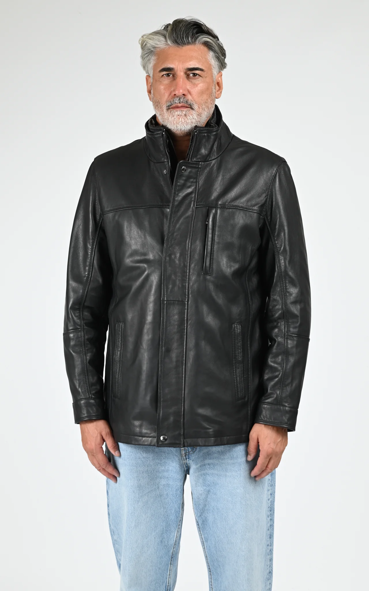 Surveste confortable cuir noir