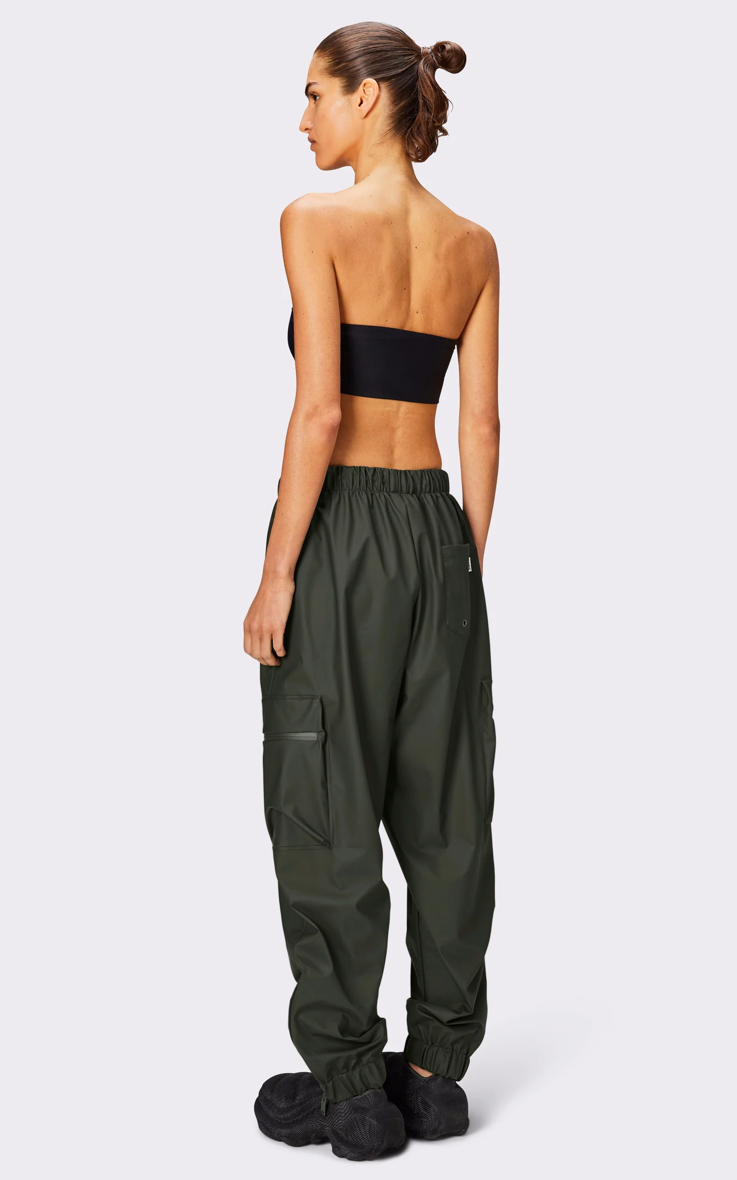 Pantalon cargo imperméable 18850 mixte vert – Image 5