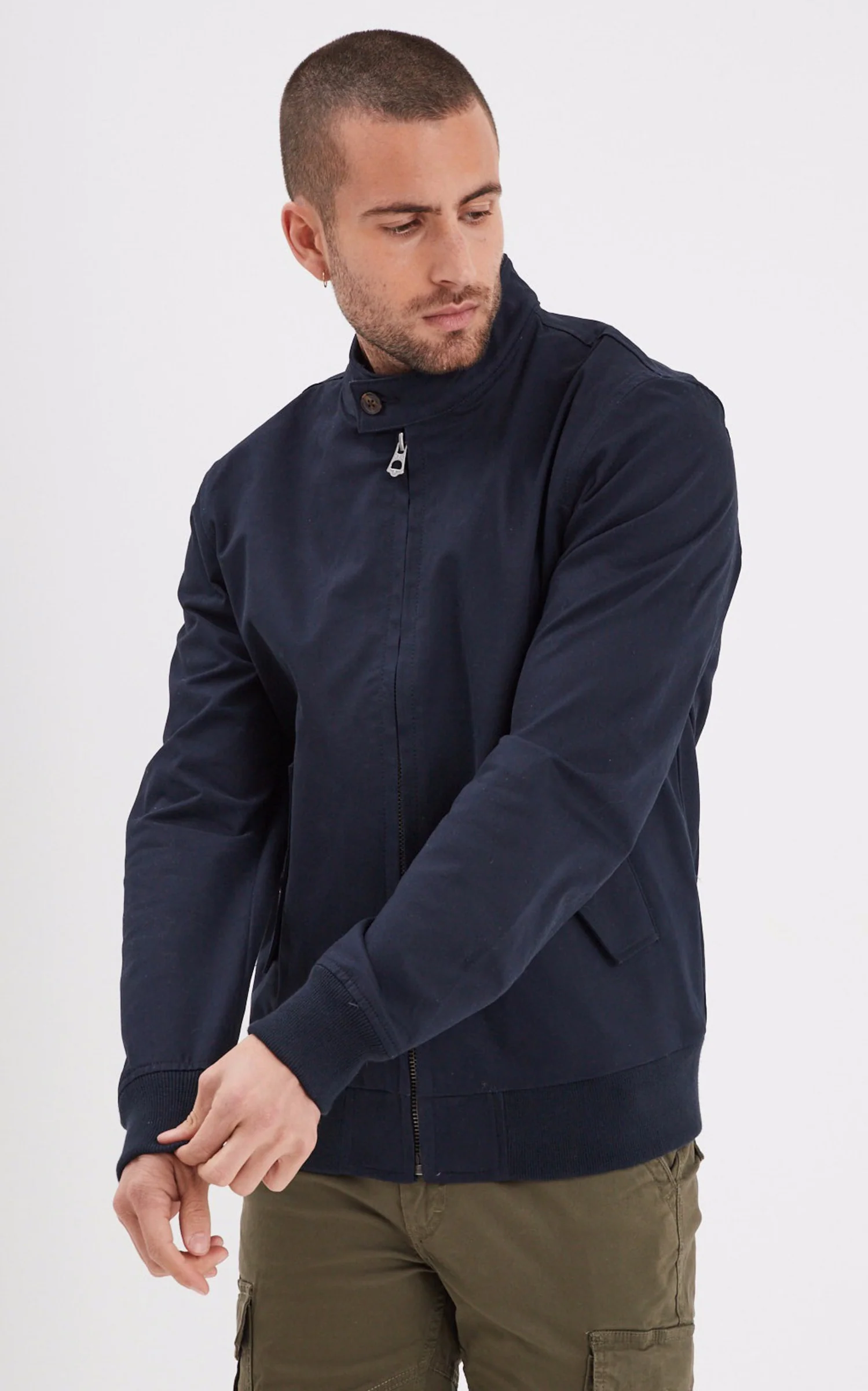 Blouson coton Lennox bleu – Image 2