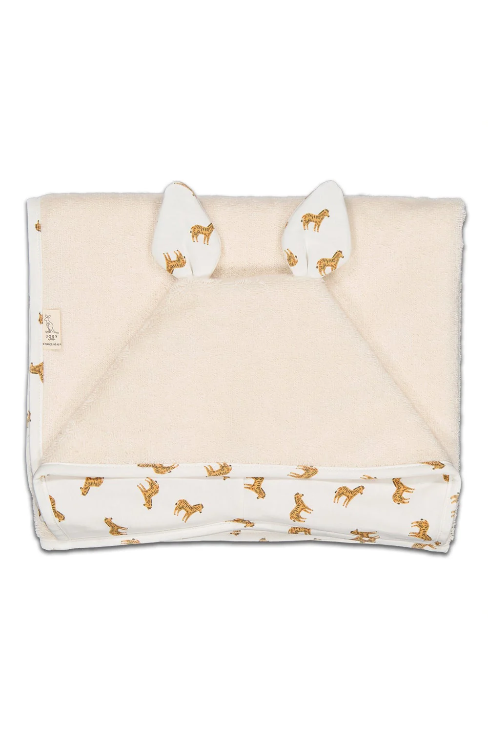 Cape de Bain de Naissance Emma Zebra Blanche – Image 3